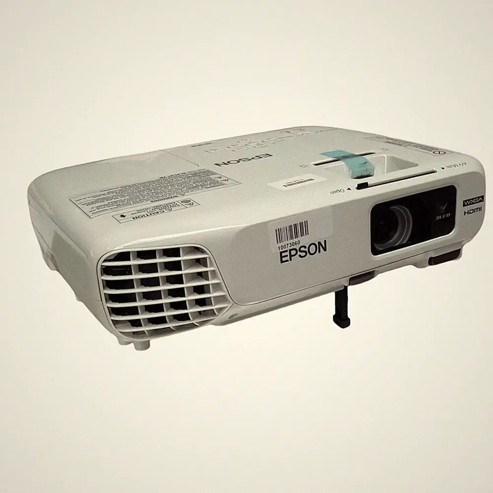 Epson EB-W18 LCD Beamer 3000 Lumen <1000 Stunden ohne Fernbedienung (HDMI defekt