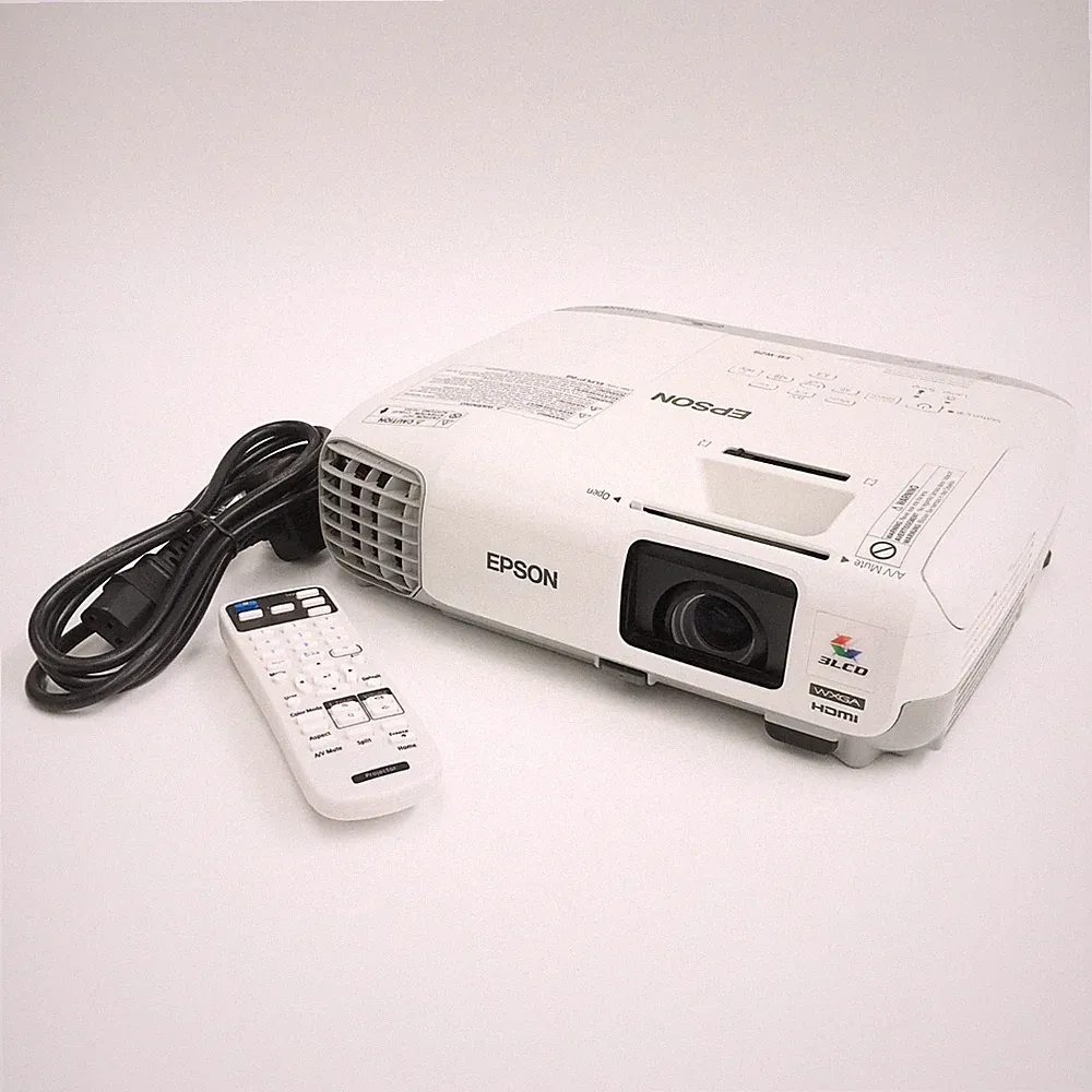 Epson EB-W29 3000 Lumen WXGA HD Projektor Bundle mit Fernbedienung