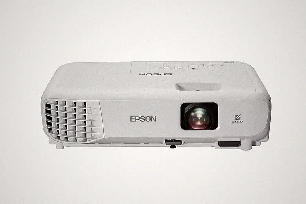 Epson EB-W53 WXGA Lampenprojektor Beamer 4.000 Lumen HDMI/USB Weiß