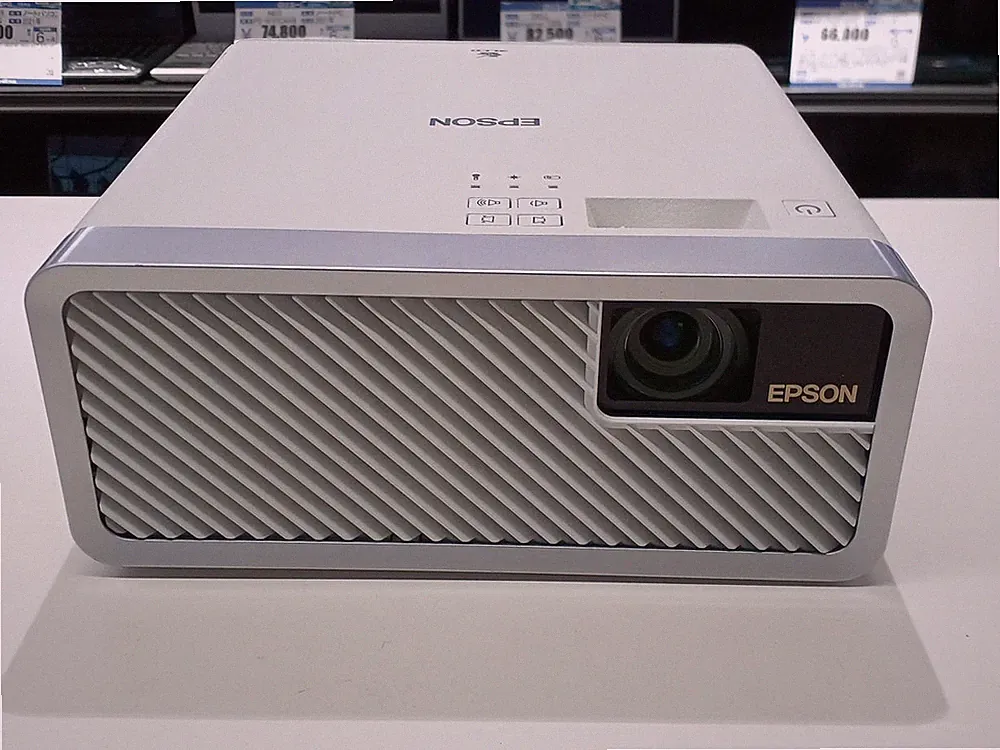 Epson EF-100W Mini Smart LED Projektor mit HDMI, USB, 4K kompatibel