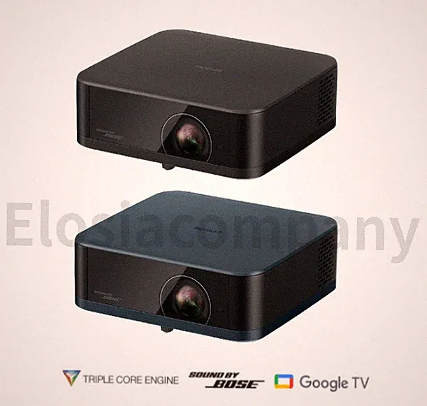 EPSON EF-62 4K PRO-UHD Tragbarer Projektor 700 Lumen Google TV Bose Audio