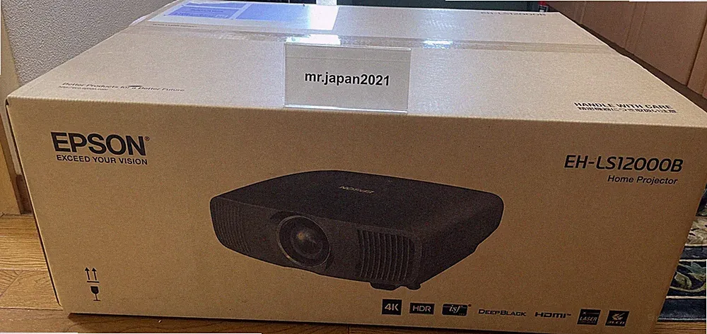 Epson EH-LS12000 4K PRO-UHD 3LCD Laser Projektor 2700 Lumen Neu JP AC100V~240V