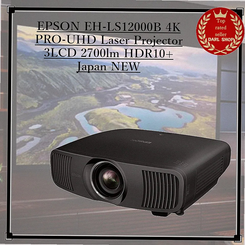 EPSON EH-LS12000B 4K PRO-UHD Laserprojektor 3LCD 2700lm HDR10+ Japan NEU