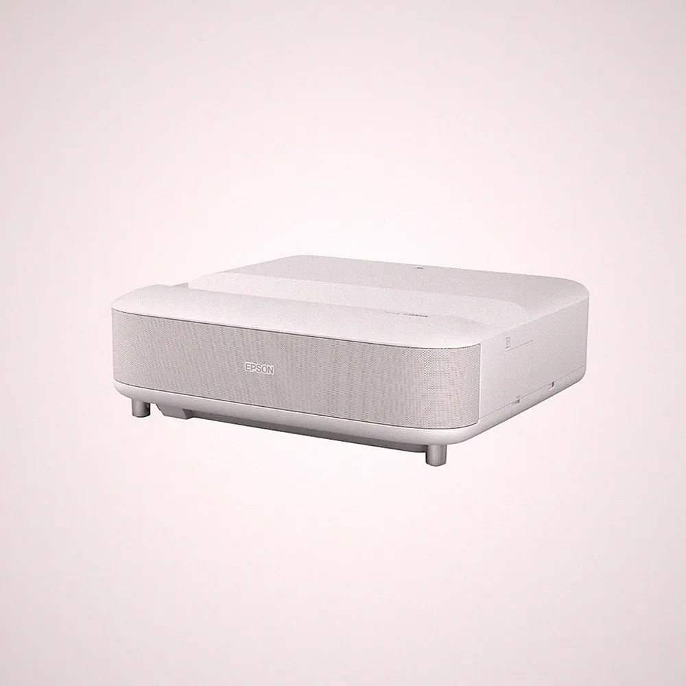 Epson EH-LS650W Ultrakurzdistanz Laser-Beamer, 4K PRO-UHD integrierte Android TV