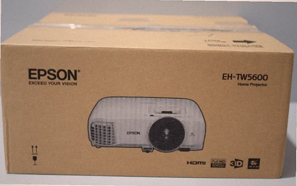 Epson EH-TW5600 LCD Projektor Heimkino Beamer FHD 2.500 ANSI Lumen mit Halterung