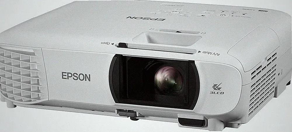 Epson EH-TW610 Beamer tragbar 3000 ANSI Lumen 3LCD 1920 x 1080 Weiß in OVP