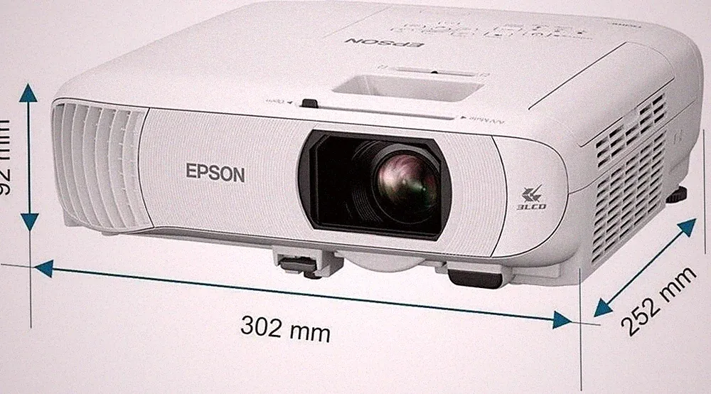 Epson EPS EHTW840 Beamer, 3LCD Full HD, 4.000 Lumen, 16.000:1 Kontrast