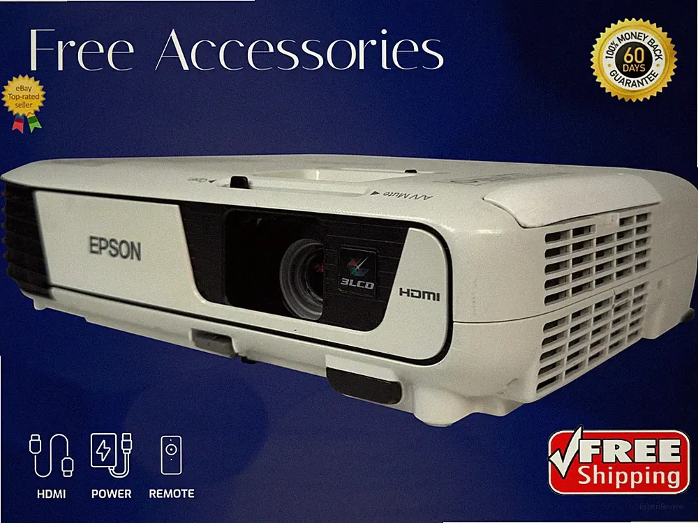 Epson Home Cinema 640 3LCD Beamer 3200 Lumen Full HD für Film TV Gaming