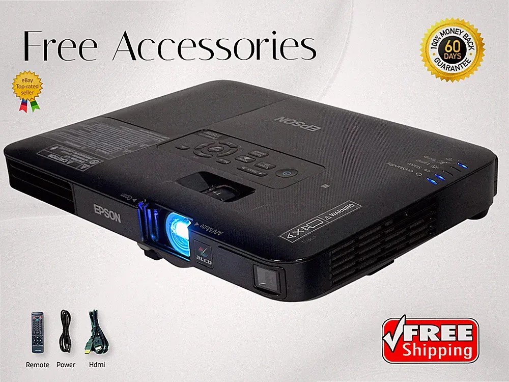 Epson PowerLite 1781W 3LCD 4K Projektor 3200 Lumen 2160p iProjection Kompatibel