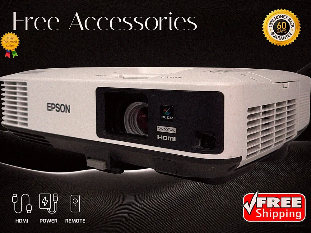 Epson PowerLite 2165W 3LCD Beamer Wireless 5500 ANSI Lumen 16W Lautsprecher