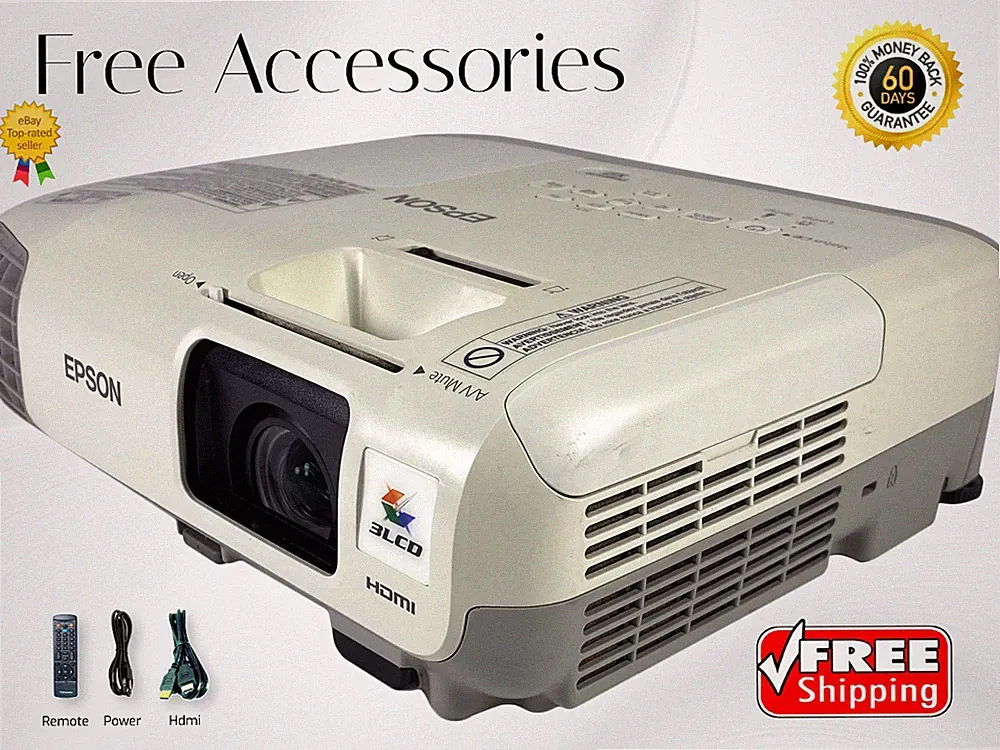 Epson PowerLite X17 3LCD Projektor 4K 2700 Lumen iProjection App Kompatibel