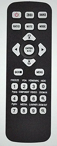 Ersatz Acer beamer Fernbedienung DX212 | DX212G | DX225A | DX225I