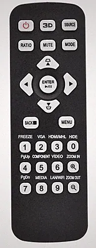Ersatz Acer beamer Fernbedienung H6522BD | H6523BD | H6531BD | H6540BD