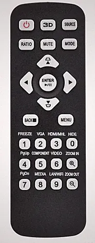 acer beamer fernbedienung