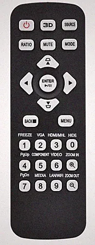 Ersatz Acer beamer Fernbedienung H6542BD | H6542BDK | H6815BD | H6816ABD