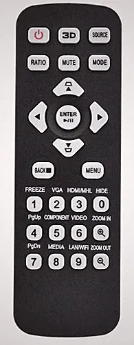 Ersatz Acer beamer Fernbedienung MC.JPQ11.003 | MC.JPQ11.004 | MC.JMV11.008
