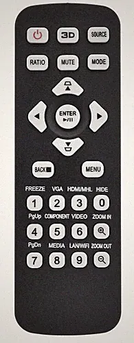 Ersatz Acer beamer Fernbedienung P1250 | P1257I | P1350W | P1502 | P5230