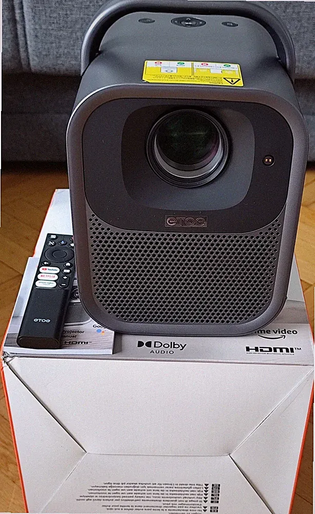 ETOE Seal Pro Projektor & Beamer 1000 ANSI, Native 1080P, Google TV, Autofokus