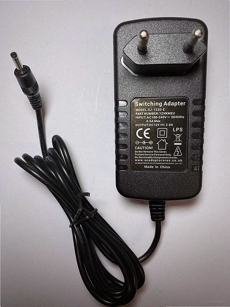 EU 12V AC/DC Netzteil für PHILIPS PicoPix PPX 2330 PPX2330 Taschenprojektor