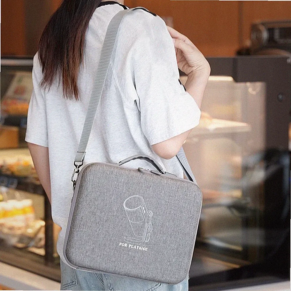 F��r XGIMI PLAY6 Projektor Schutztasche Hartschale Gro?e Kapazit?t Schultertas
