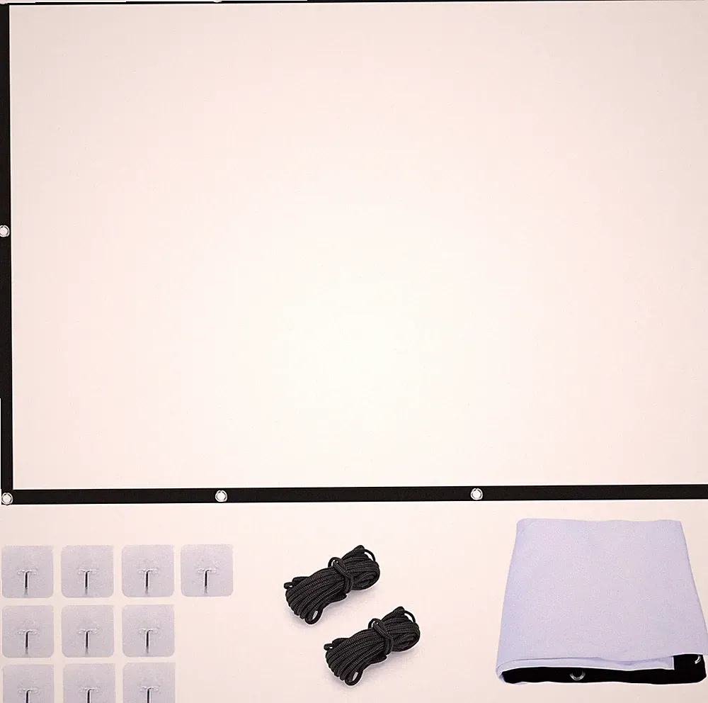 Faltbare HD Beamer Leinwand 100 Zoll 16:9 für Heimkino & Outdoor