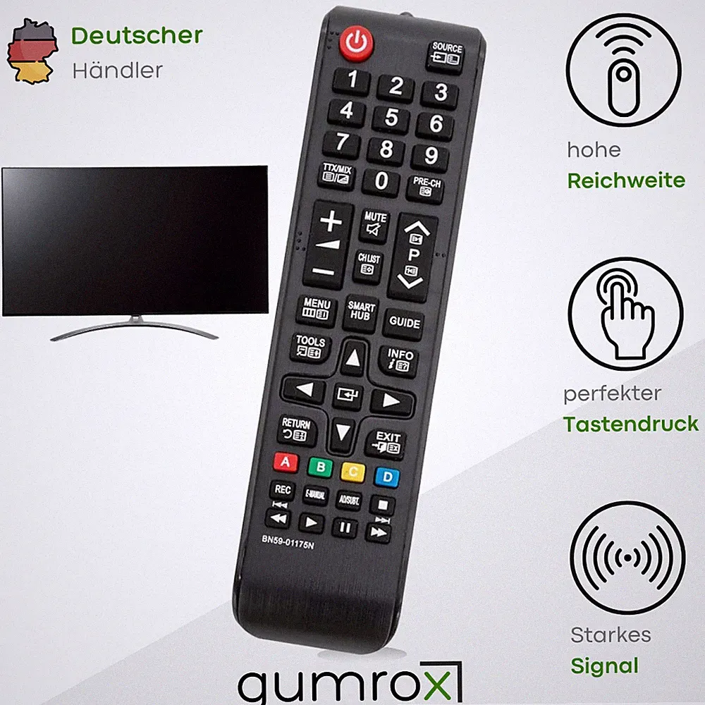 Fernbedienung für alle ORIGINAL Samsung Smart TV 4K UHD LCD LED Gerä BN59-01175N