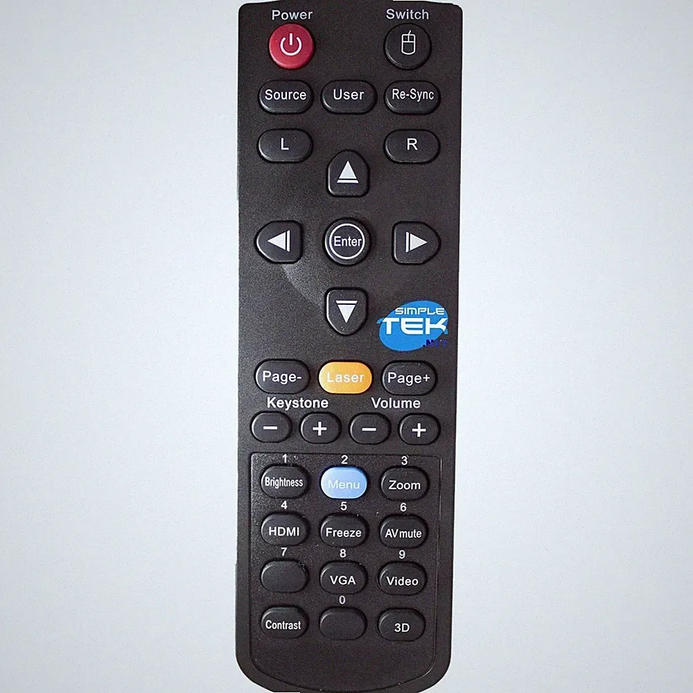 Fernbedienung Projektor Optoma Aptus H5 HT200 Viewsonic IR1304L LM 2401 4K550