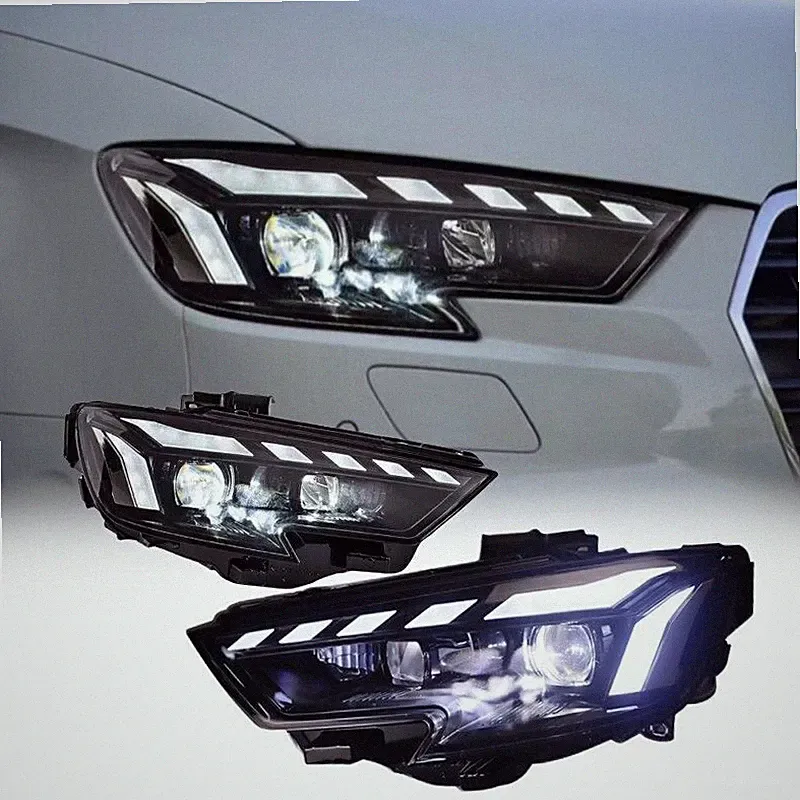 For Audi A3 S3 2017-2020 Upgrade LED Headlight DRL Laser Projector Head Lamps