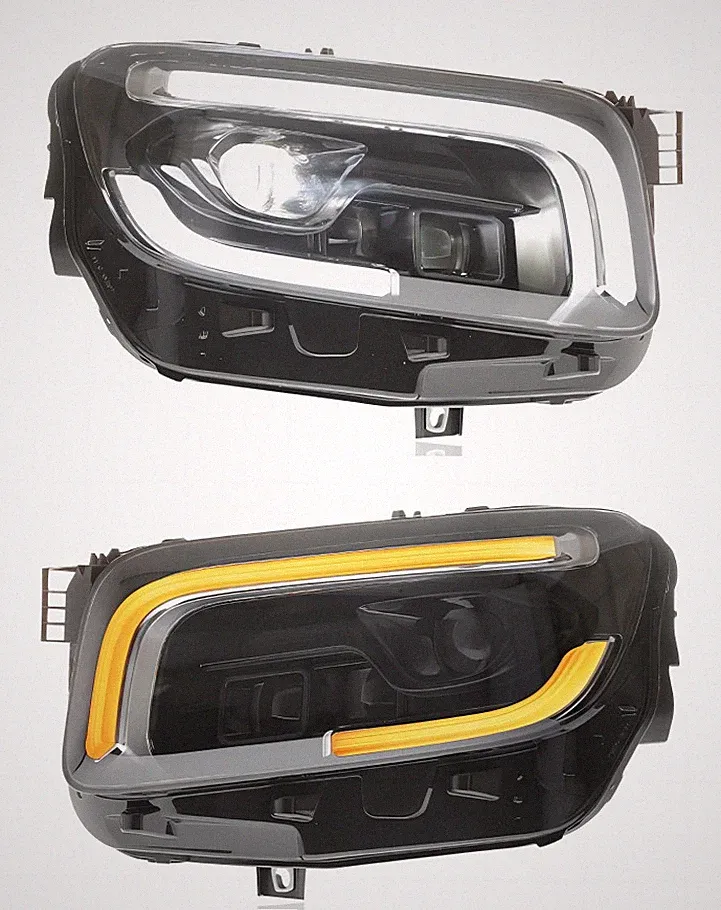 For Mercedes-Benz GLB 2020-2024 LED DRL Sequential Projector Headlights Assembly