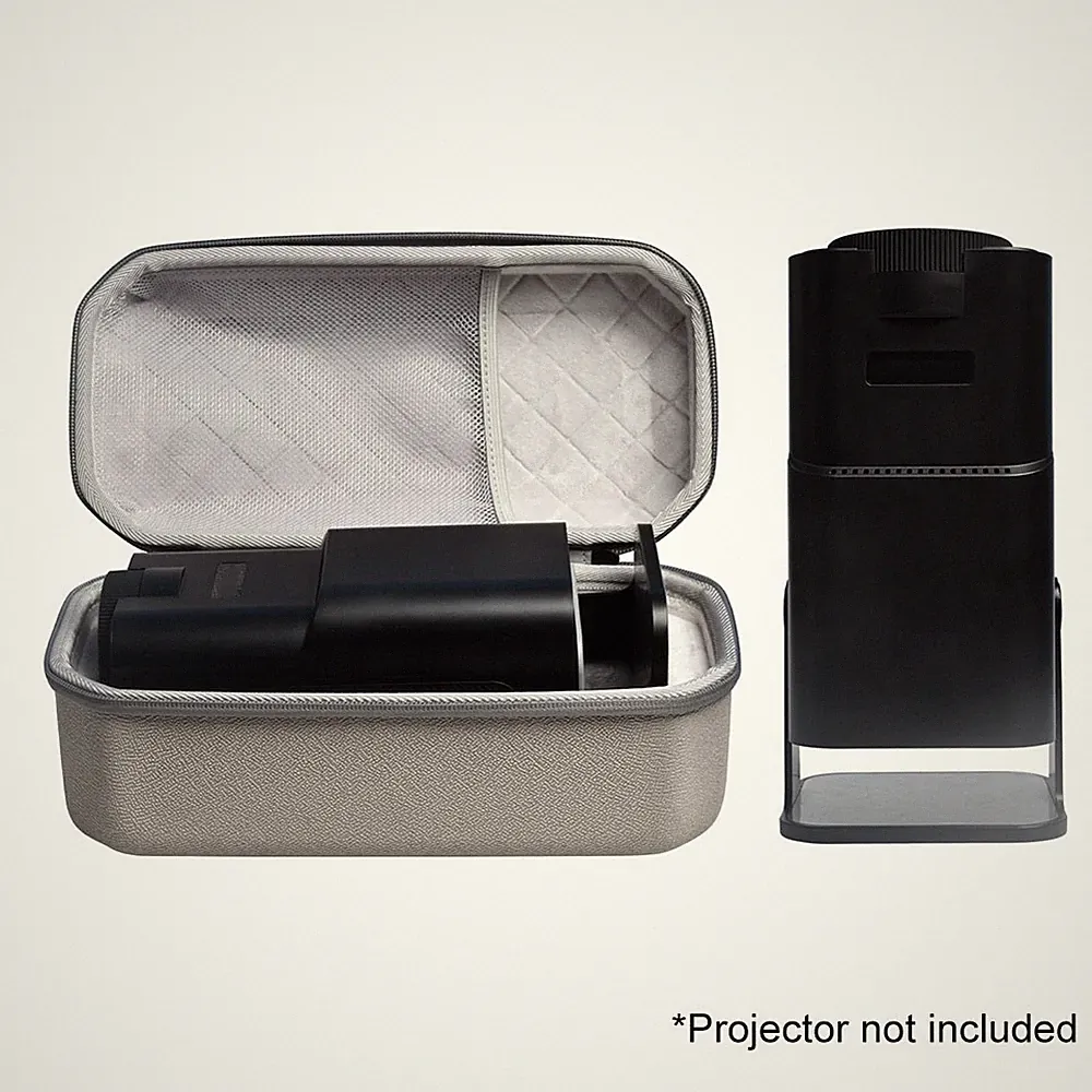 Für Magcubic HY300 HY320 kompatible EVA Projektor Tasche 30 16 13,5 cm grau