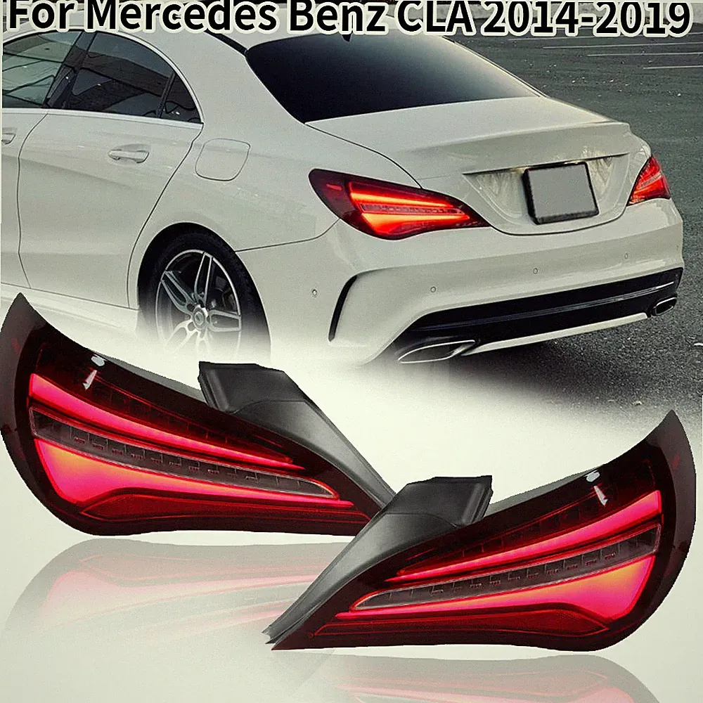 Für Mercedes Benz CLA W117 2014-2019 LED Blinker hinten rot Rücklichter Montage