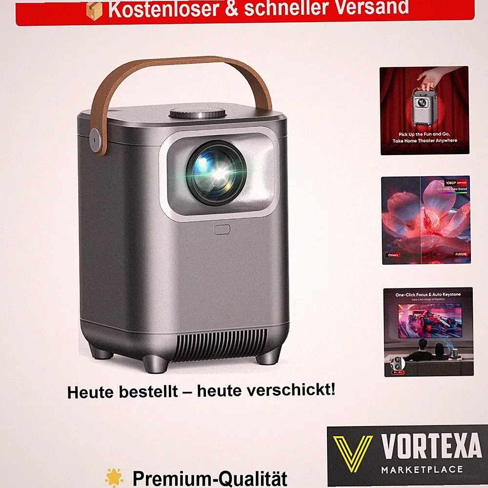 3,5 mm Klinkenstecker LED-Beamer