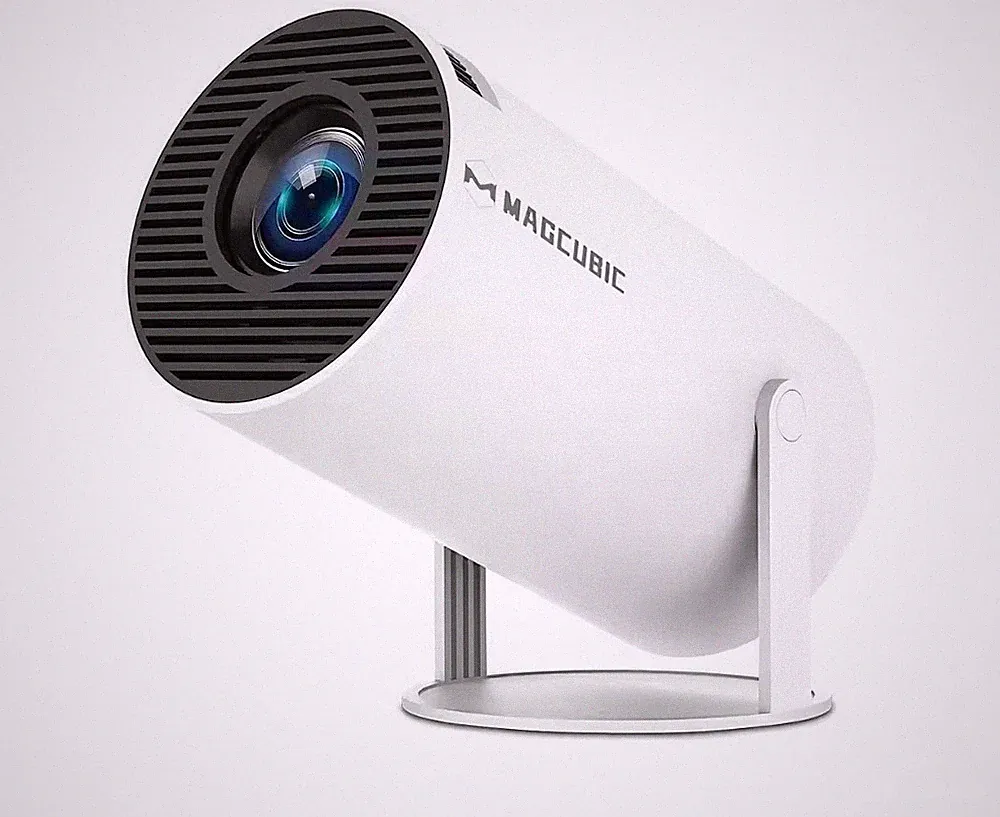 Full HD Mini-Projektor 1080P und 4k Unterstützung Heimkino 270° Beamer HDMI