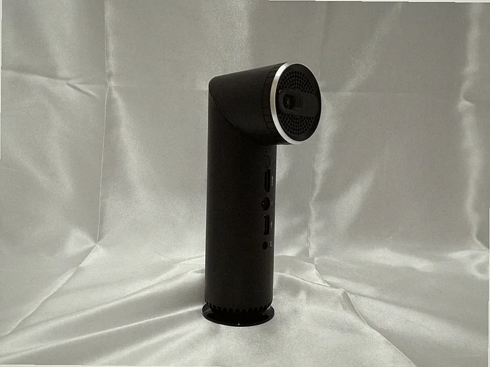 FUNLOGY X-03 Mini DLP-Projektor 854 x 480 16:9 tragbare Wand- & Deckenhalterung