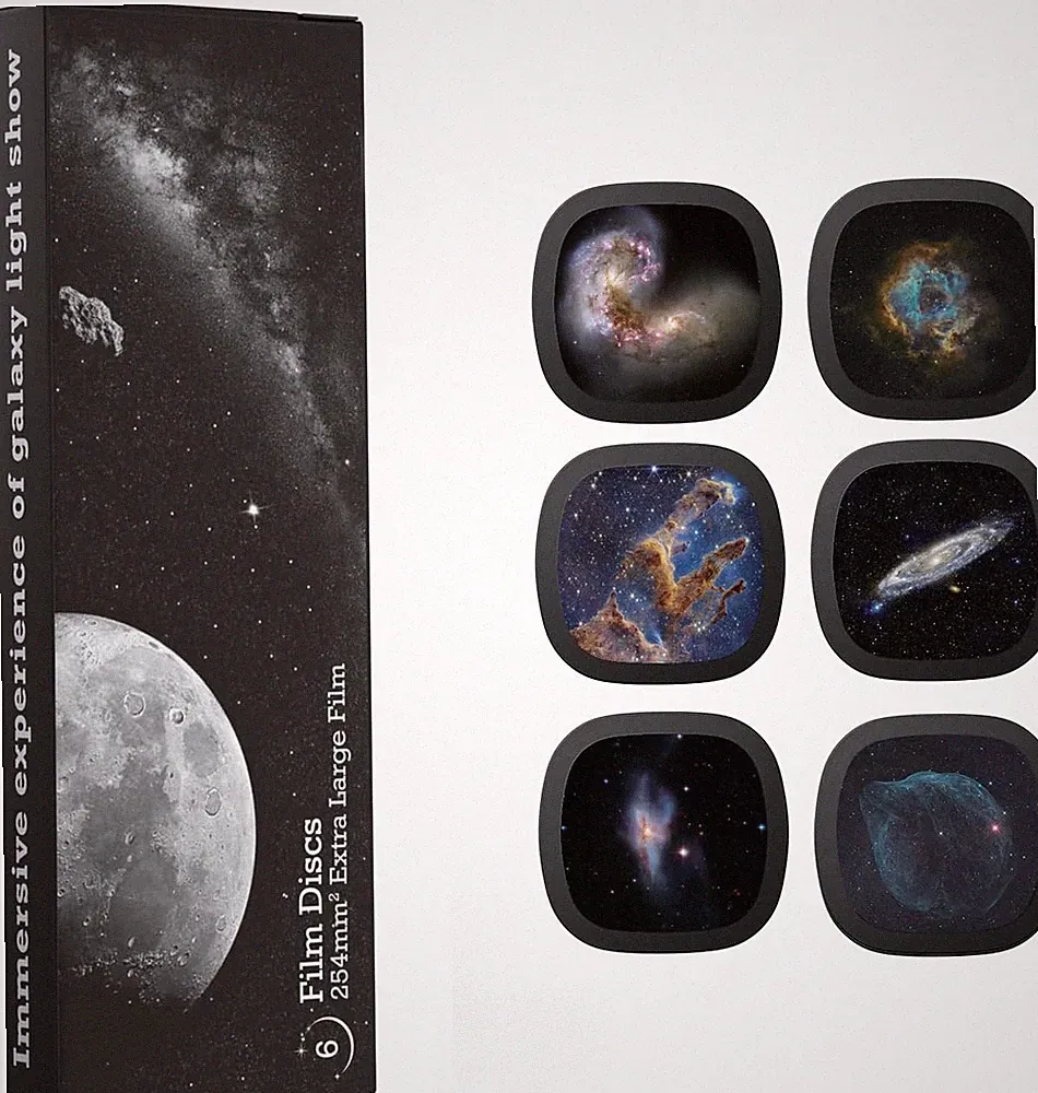 Galaxy Projektor Disc – Ultra HD Projektionsscheibe, kompatibel mit Ainael G