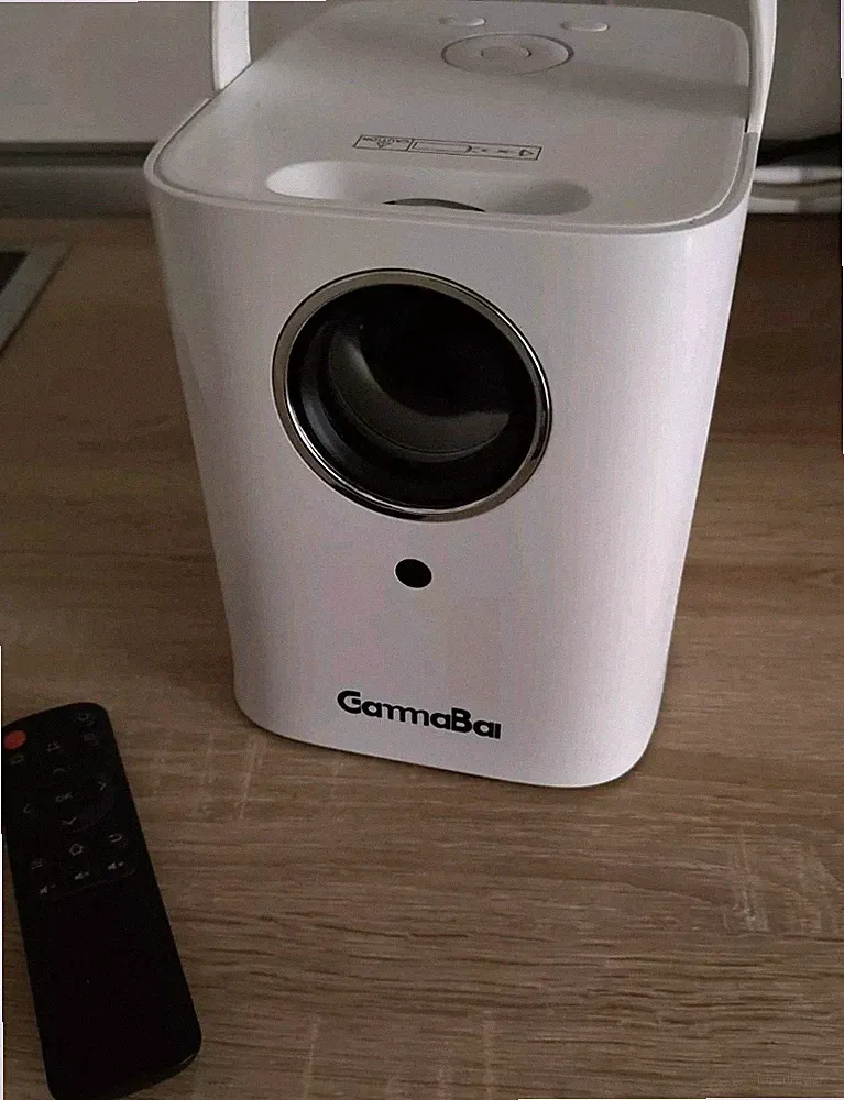 GammaBai Joy Tragbarer Beamer Projektor 1080P Fhd. Wifi Zoom Trapezkorrektur