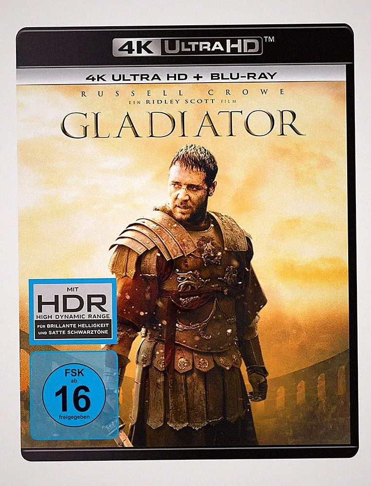 Gladiator (4K Ultra-HD) (+ Blu-ray 2D) - Action, Spielfilm, Monumental