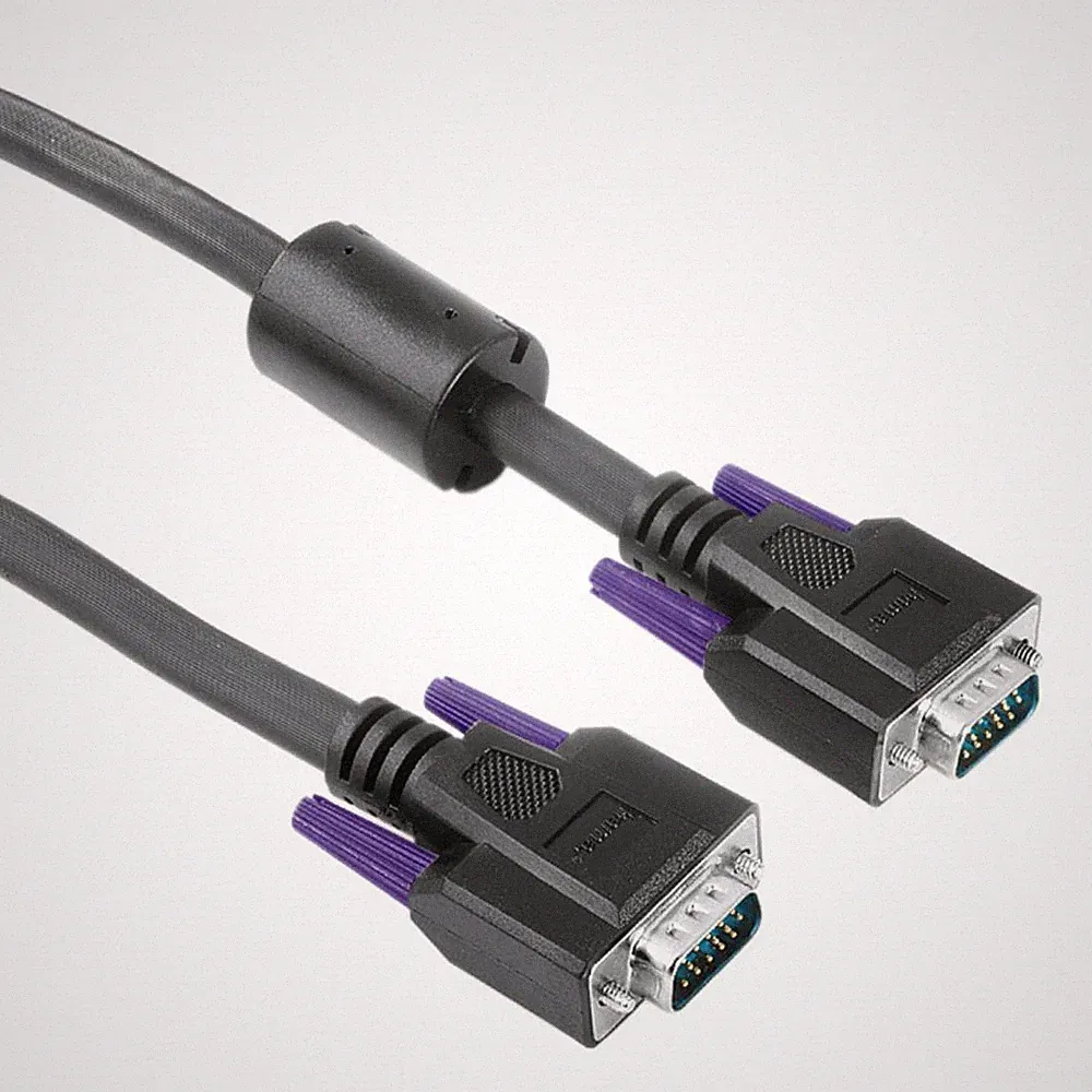 Hama 5m VGA-Kabel Monitor-Kabel HDD-Stecker 15-pol für TFT Notebook TV PC Beamer