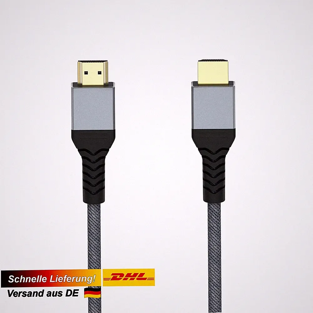 HAMA® Ultra High Speed HDMI 2.1 Kabel 2m – 8K @60Hz / 4K @120Hz, eARC, Ethernet
