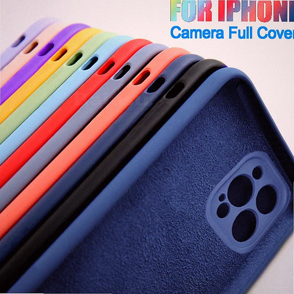 Handy Hülle Für iPhone 17 Pro 16 15 14 13 12 Pro Max Schutz Tasche Silikon Cover