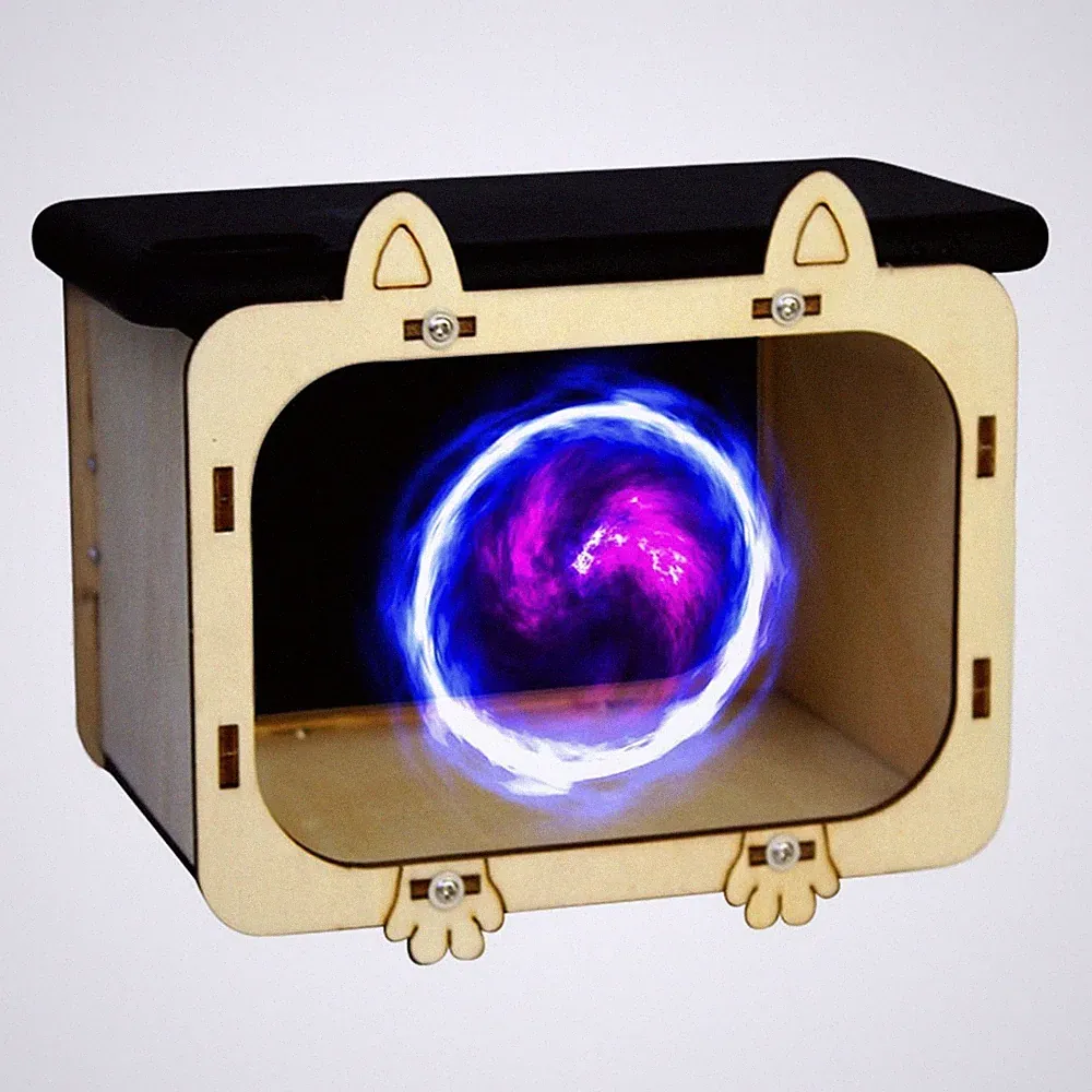 Handy Theater Projektor DIY 3D holografisch für Spaß und Bildung