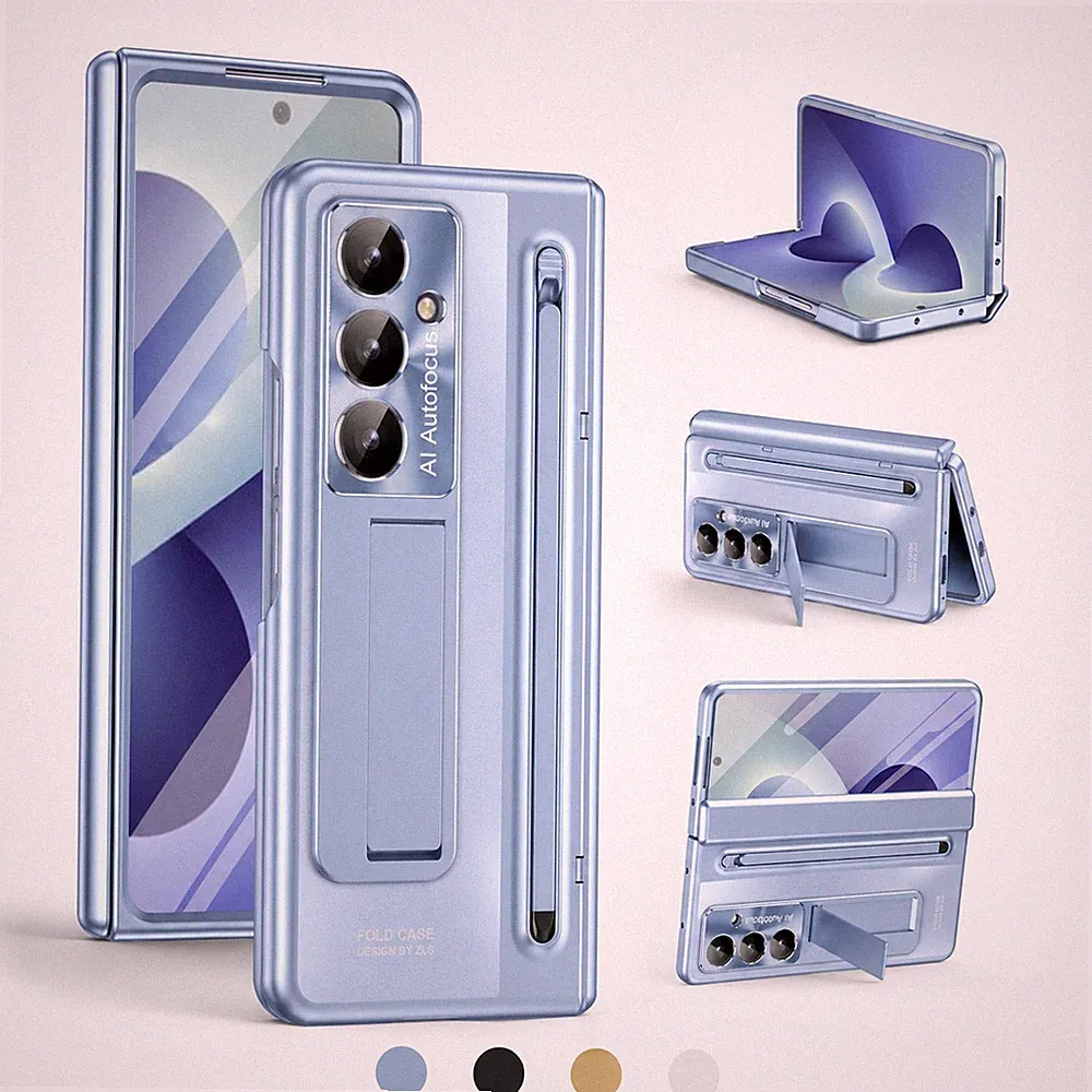 Handyhülle + 9H Schutzglas + Stift für Samsung Galaxy Z Fold8 Ultra Full Cover