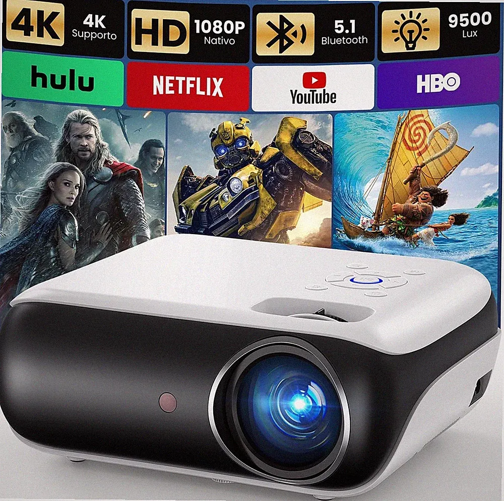 HAPPRUN H1 Full HD Beamer Bluetooth Projektor