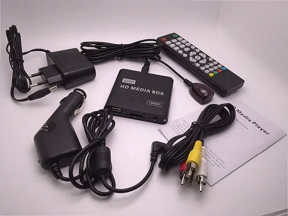 HD 1080P Mini Auto Mediaplayer für Car Center HDD U Disk Multimedia Player