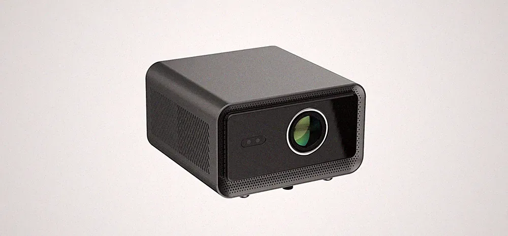 HD Beamer 1080P mit 800 ANSI Lumen, Auto-Fokus, Keystone-Korrektur LED-Beamer