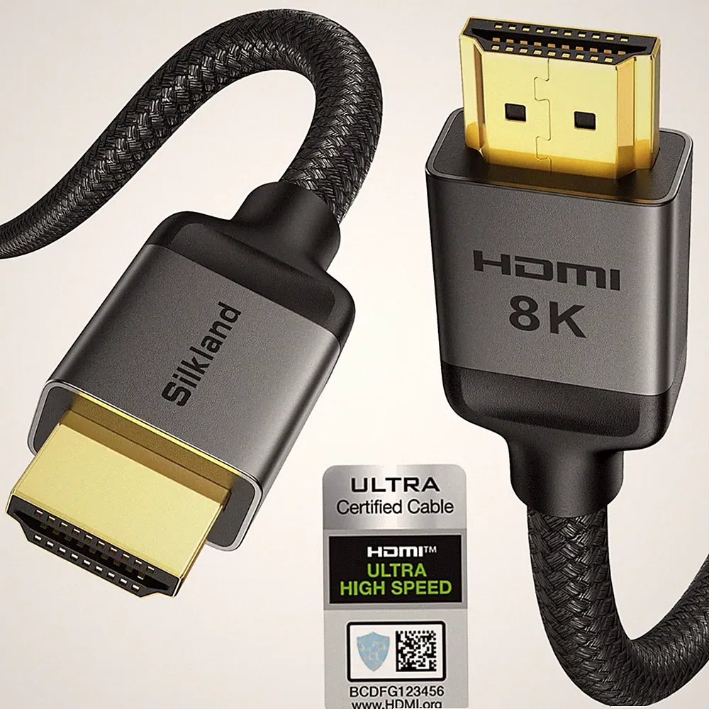 HDMI 2.1 Kabel 5m für 8K 4K Gaming Home Cinema eARC Dolby Atmos TV Beamer