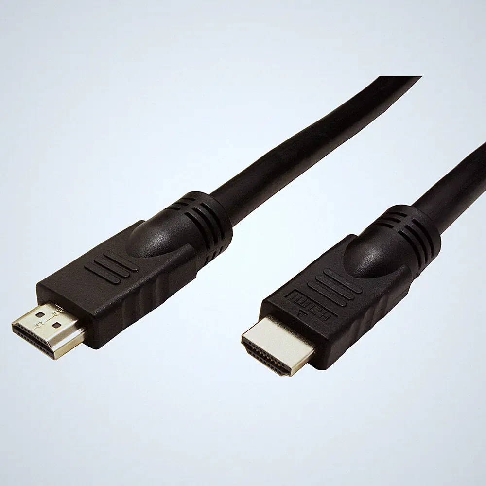 HDMI 4K Kabel, mit Repeater, 10 m - 3D-fähig und inkl. Audio-Übertragung
