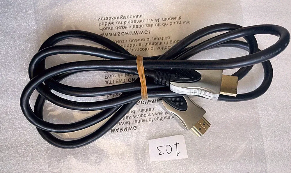 HDMI auf HDMI Kabel High Speed für TV, Laptop, Monitor, Beamer, Spielekonsole