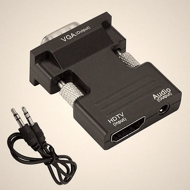hdmi auf vga adapter beamer mit audio