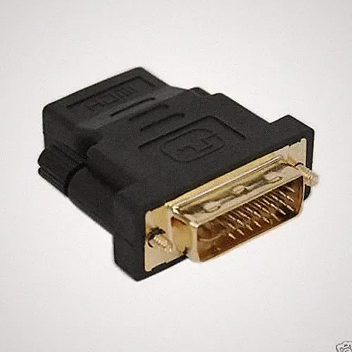 HDMI Buchse auf DVI Stecker Adapter 24+1 FULL HD 1080p Beamer PS3 TV LED PS4